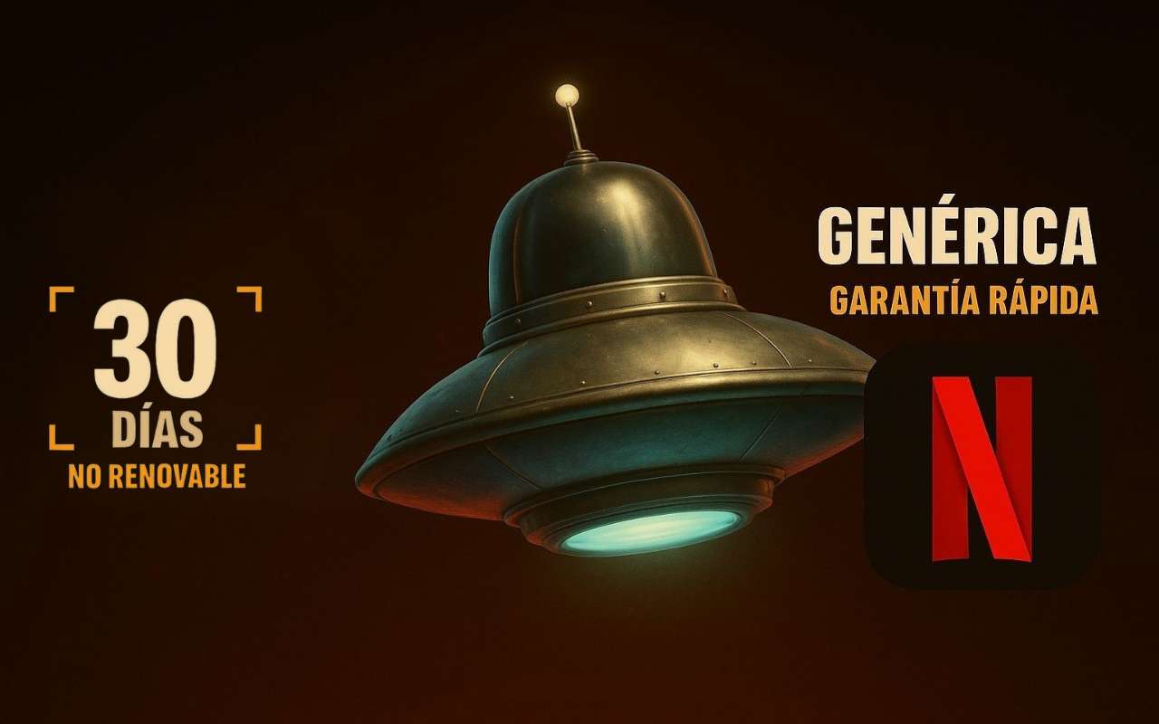 Netflix  genérica 1 pantalla 30 días